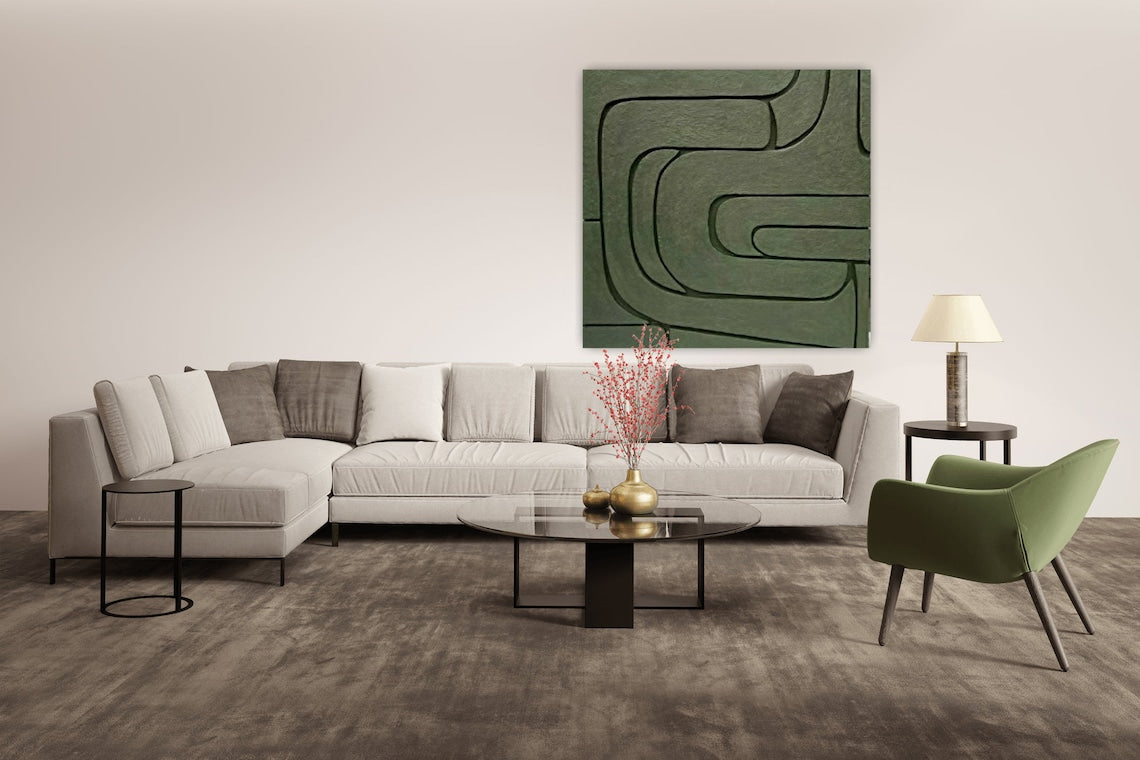 Verdant Contours A