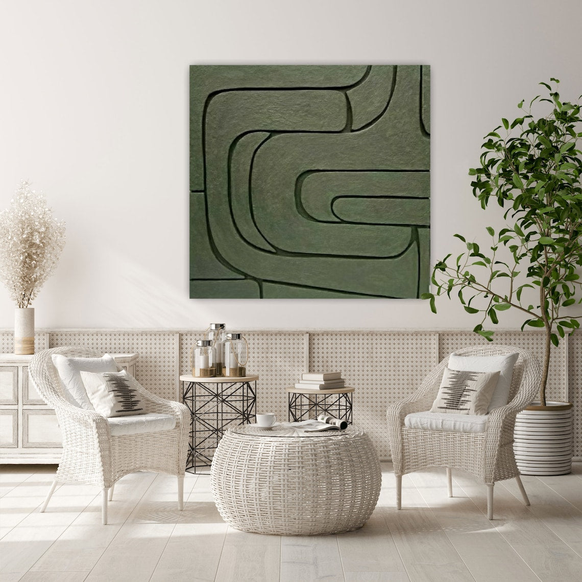 Verdant Contours A