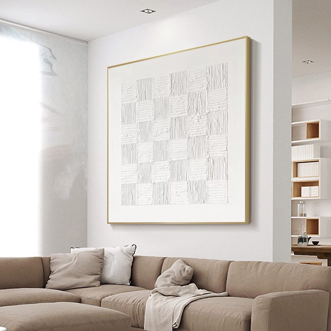 Textured Alabaster Grid