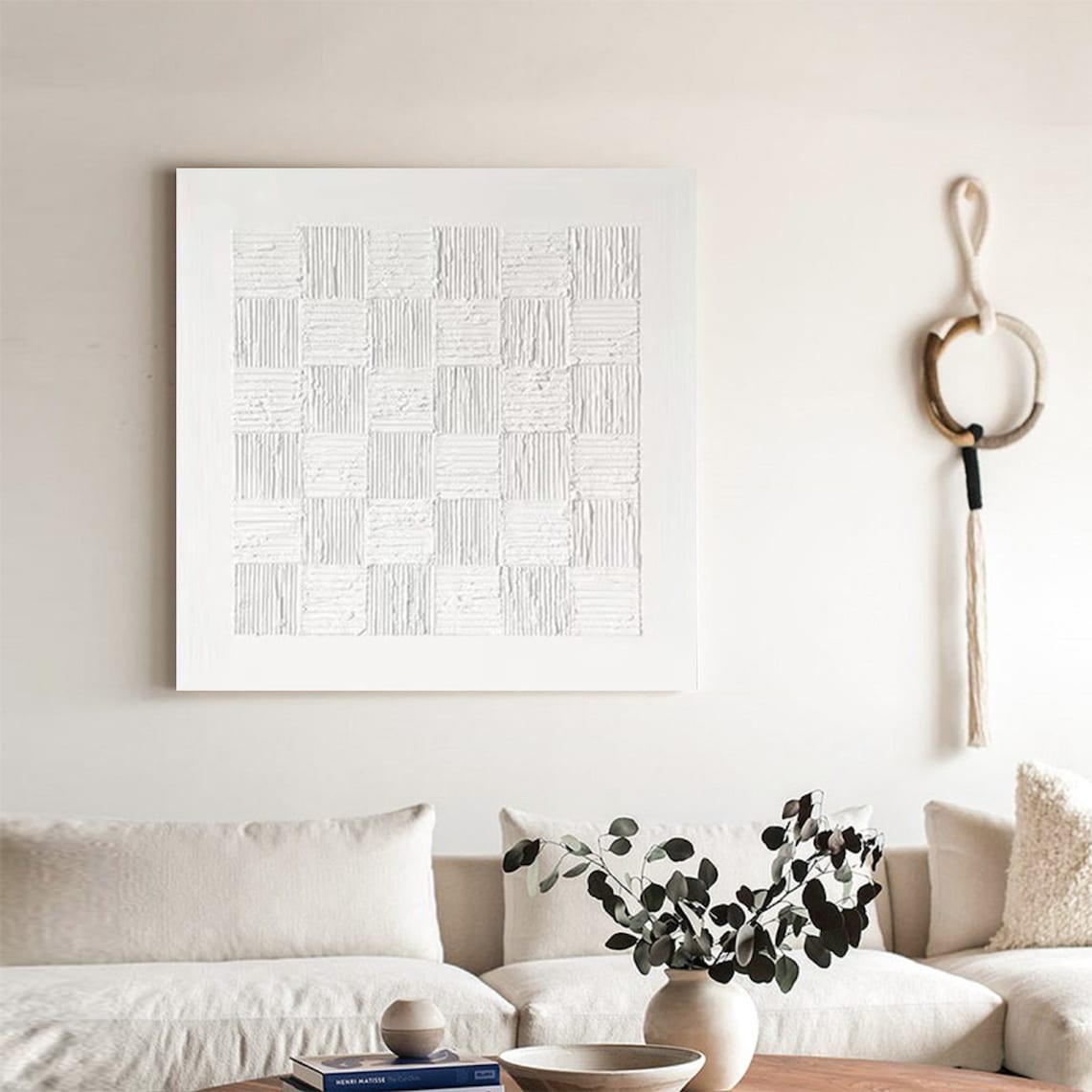 Textured Alabaster Grid