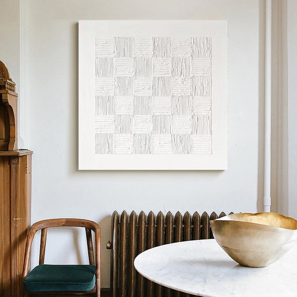 Textured Alabaster Grid