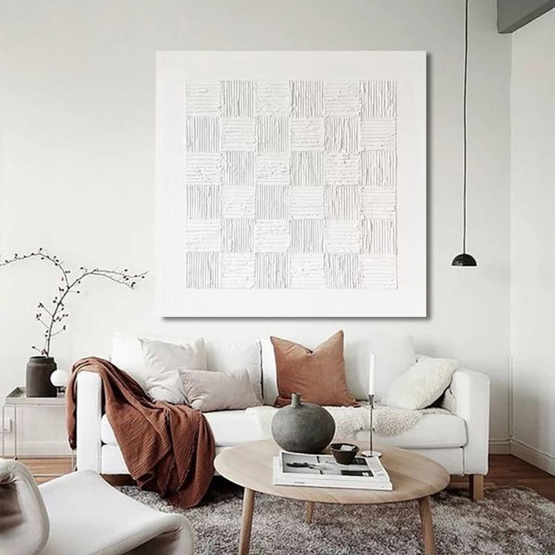 Textured Alabaster Grid