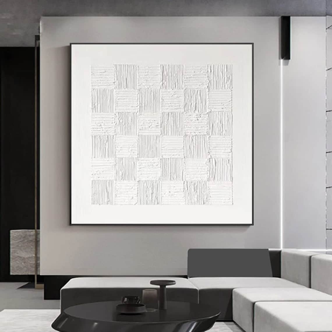 Textured Alabaster Grid