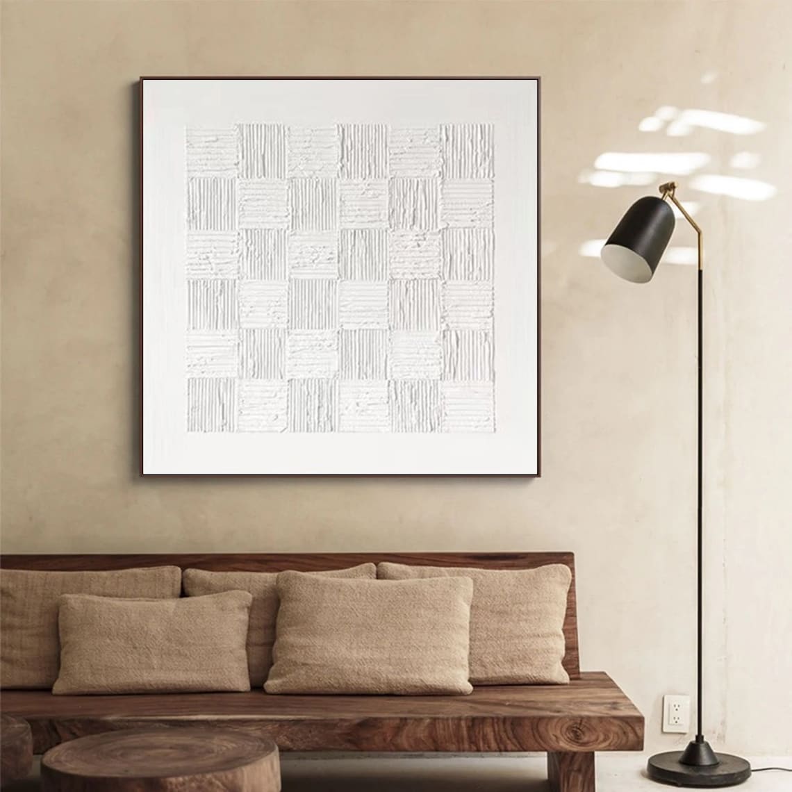 Textured Alabaster Grid