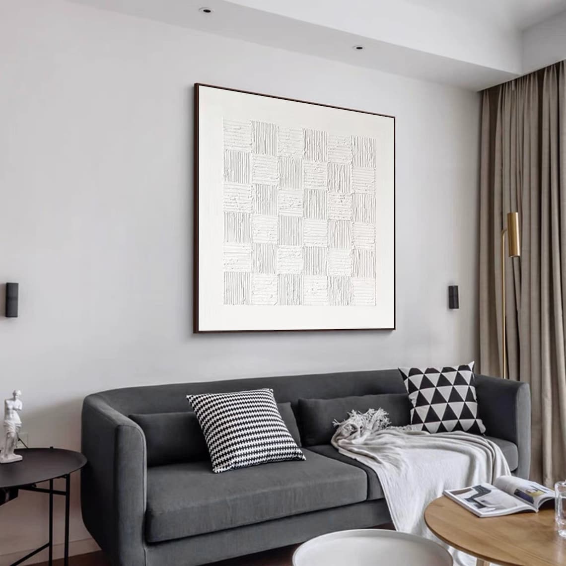 Textured Alabaster Grid