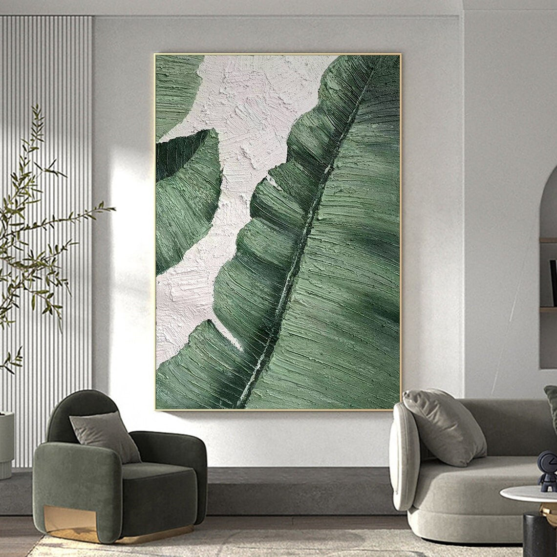 Verdant Leaf Impressions