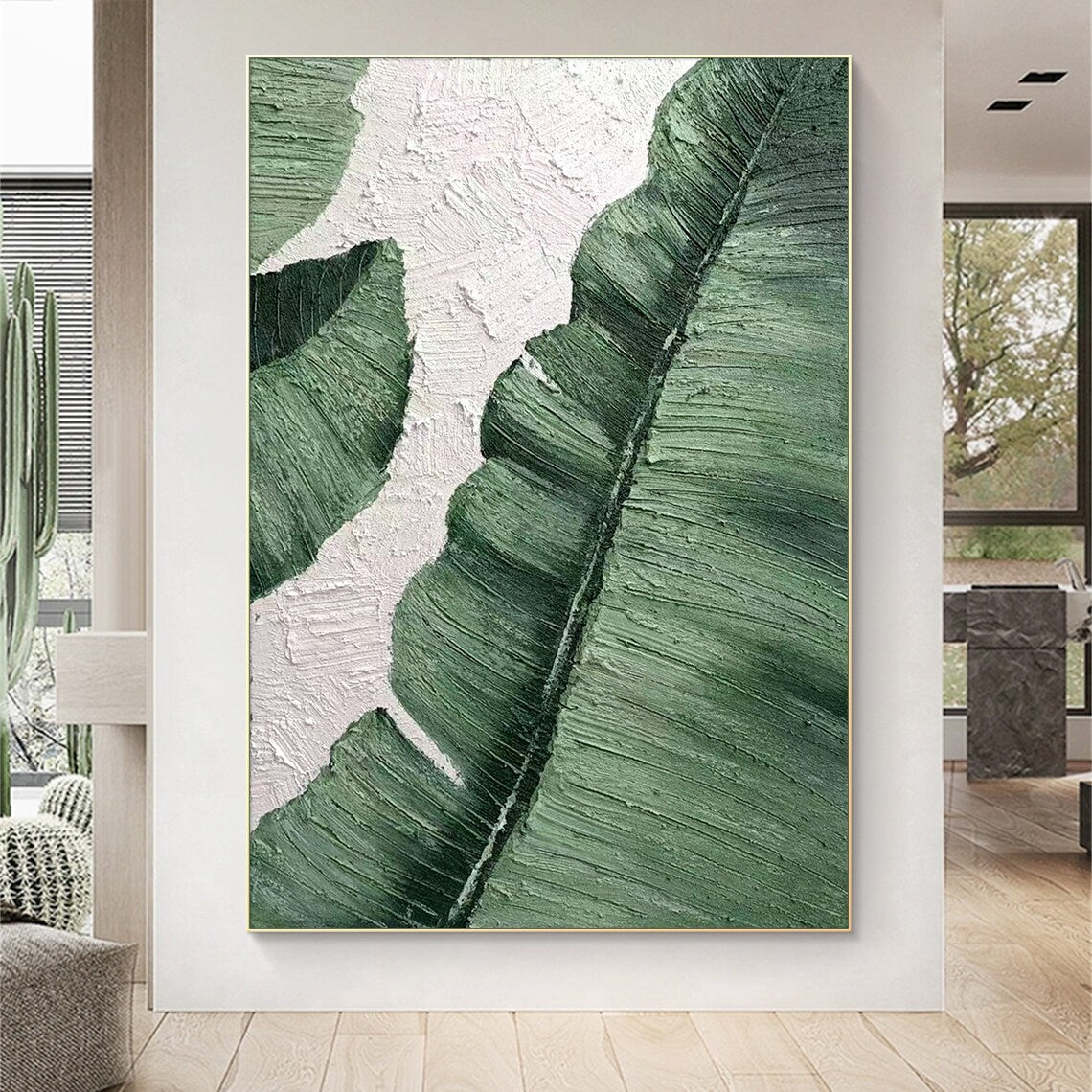 Verdant Leaf Impressions