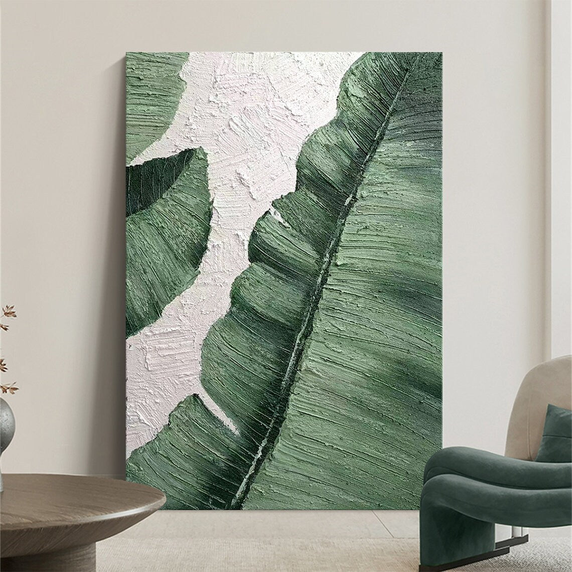 Verdant Leaf Impressions