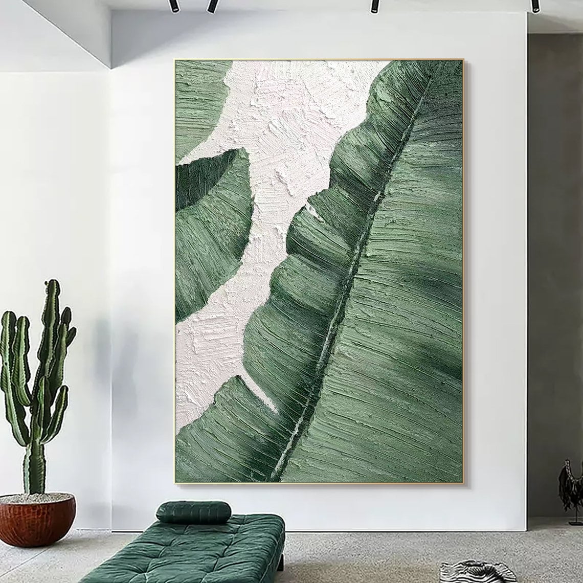Verdant Leaf Impressions