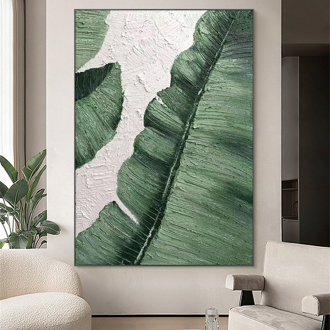 Verdant Leaf Impressions