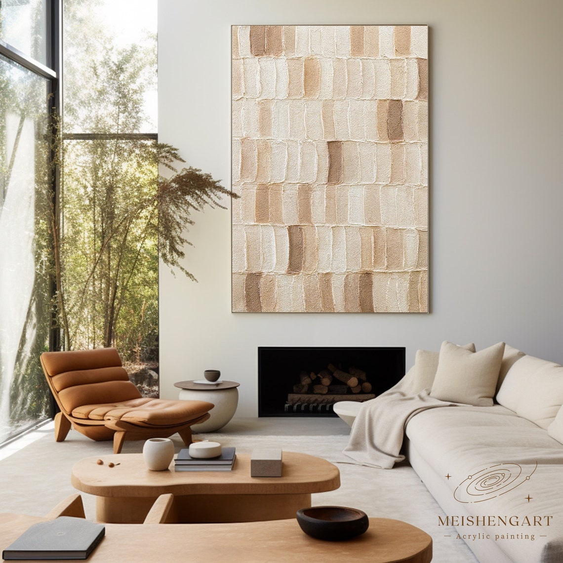 Subtle Harmony Canvas