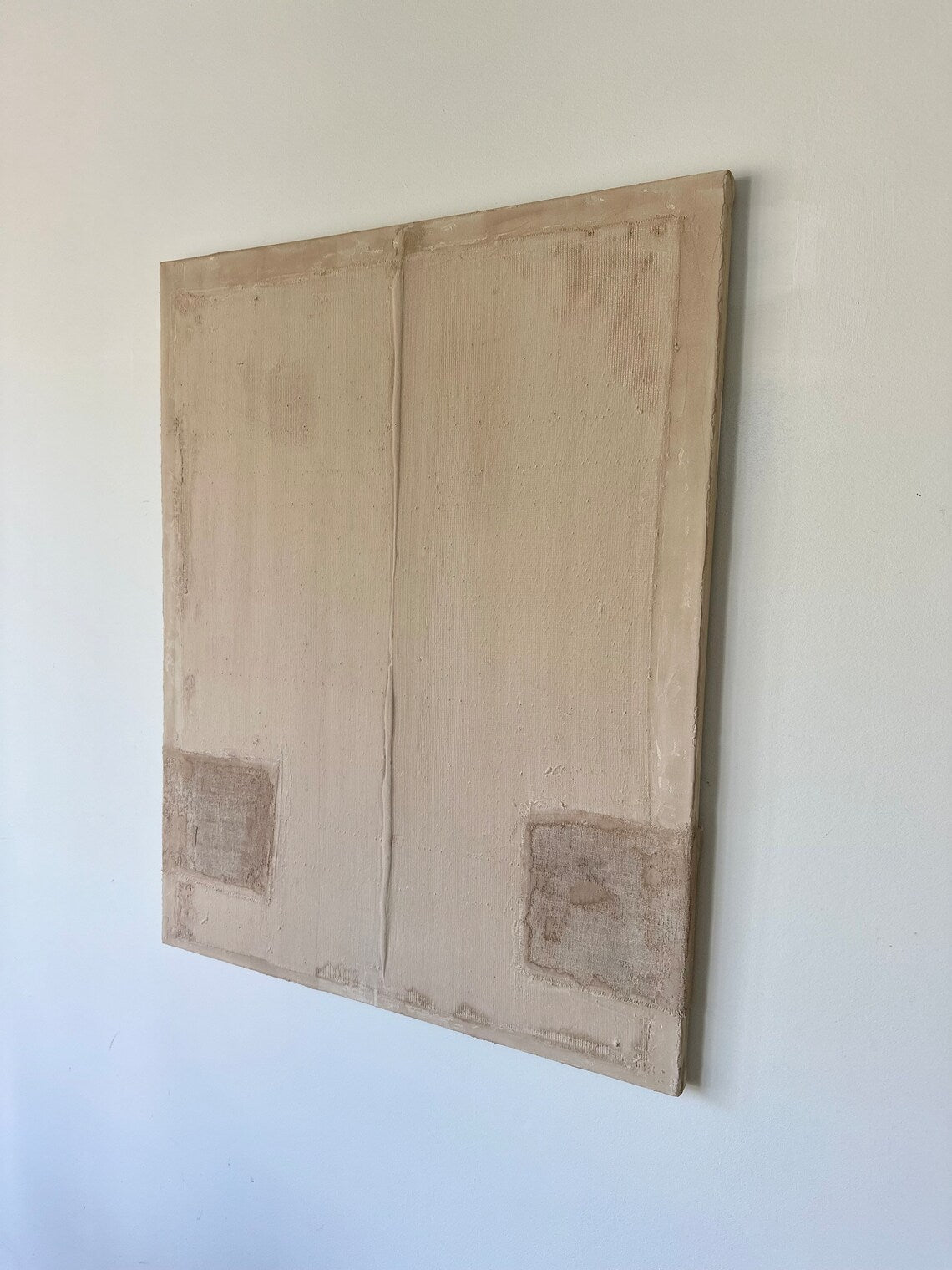 Minimalist Muted Diptych