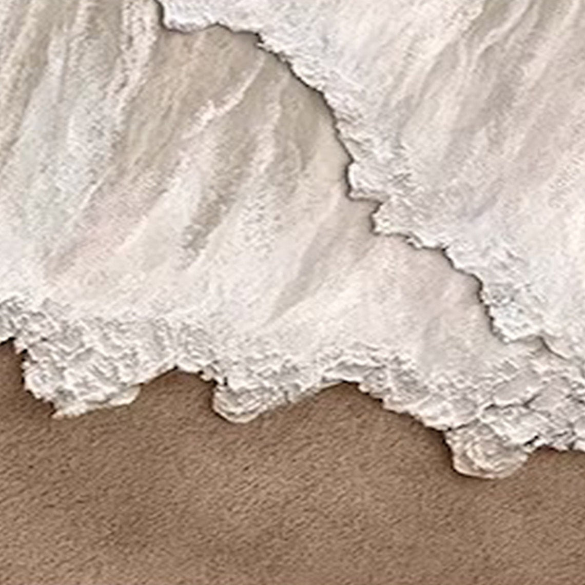 Whispering Tide – Textured Ocean Abstract Art