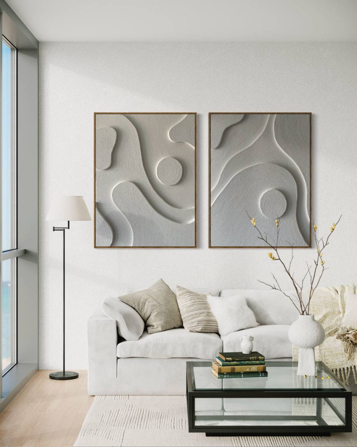 Mystic Ripples Essence 3D wall art with ripple texture design