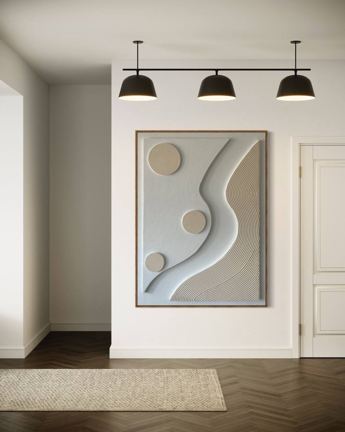 Zen Ripples & Moon