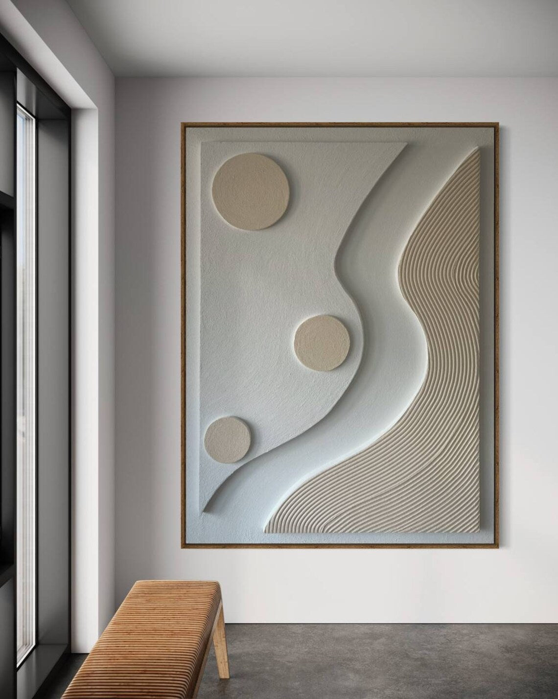 Zen Ripples & Moon