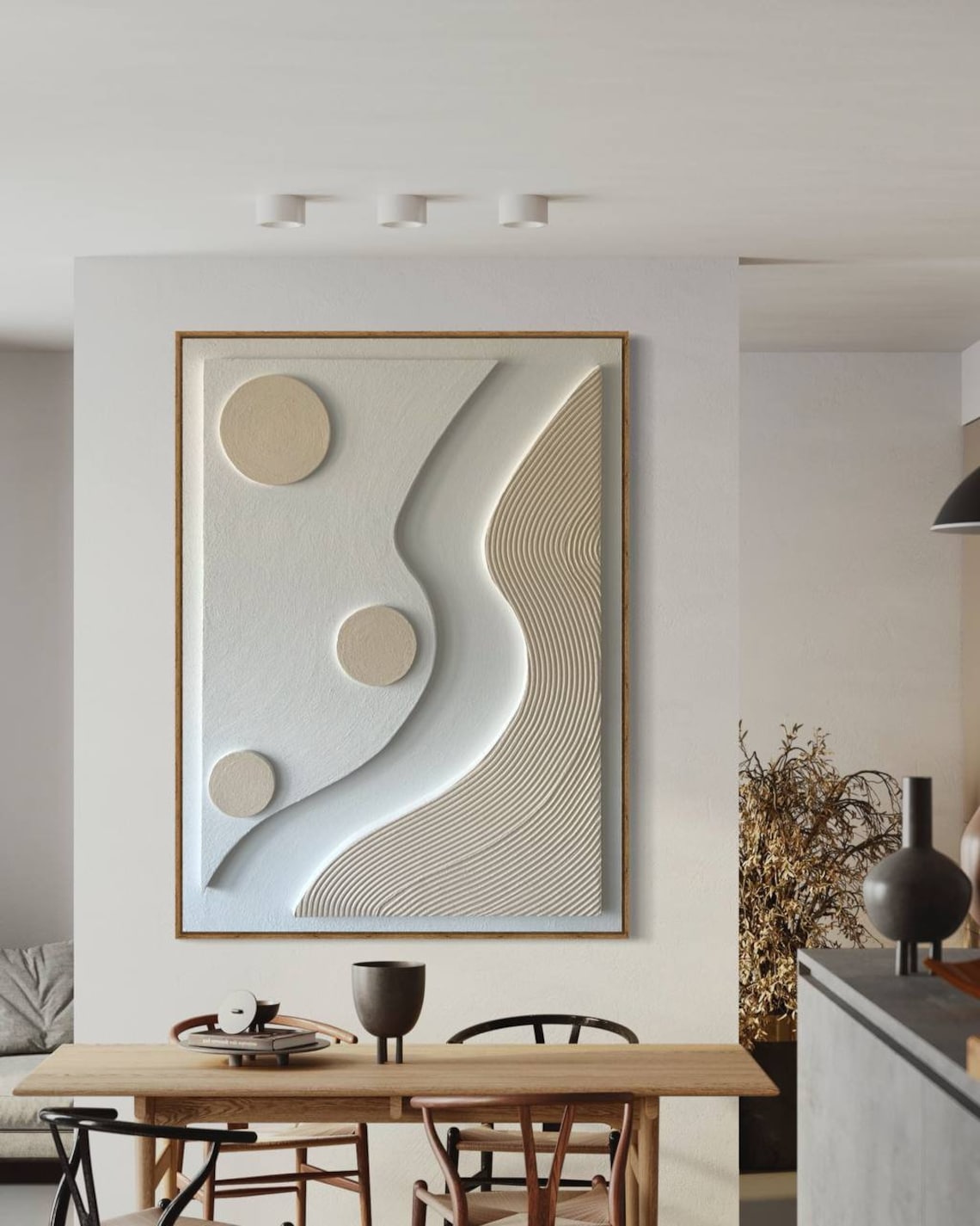 Zen Ripples & Moon