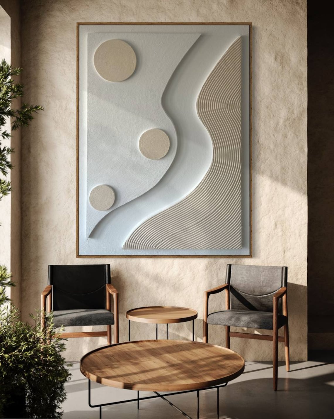 Zen Ripples & Moon