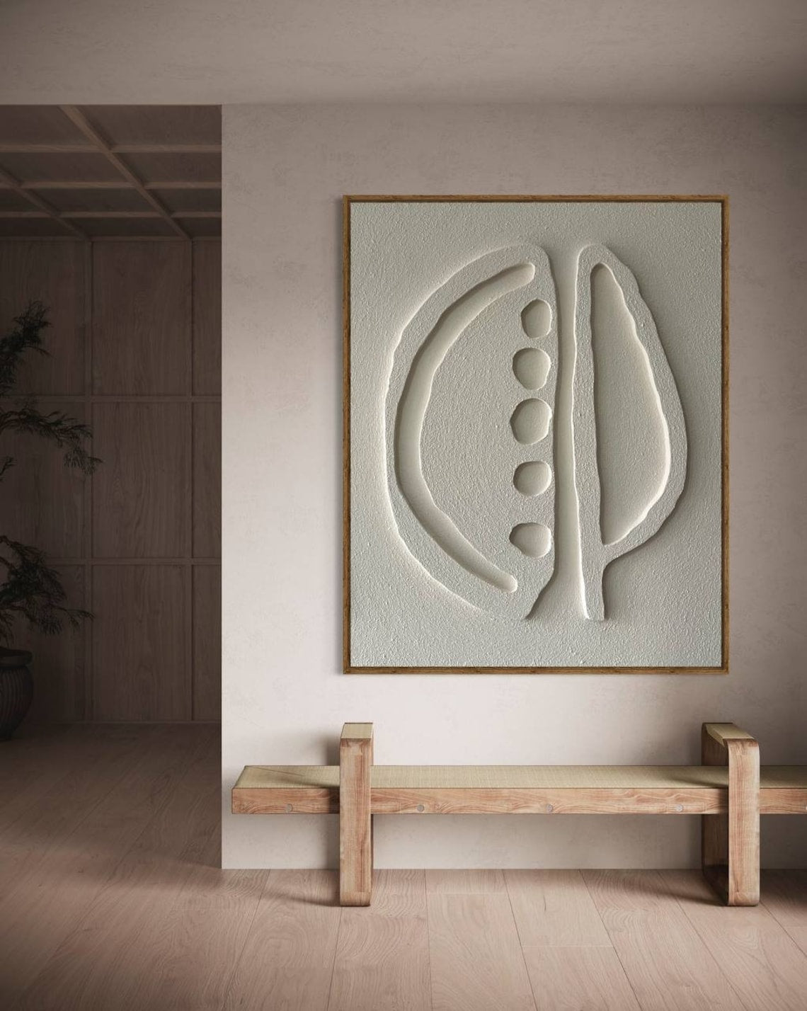 "Abstract Harmony Canvas"