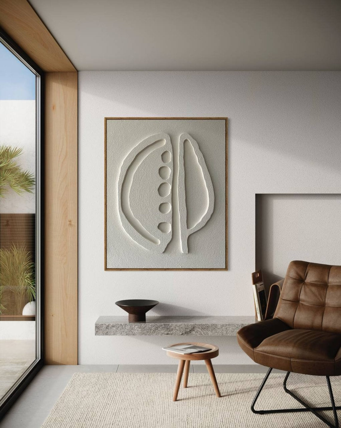 "Abstract Harmony Canvas"