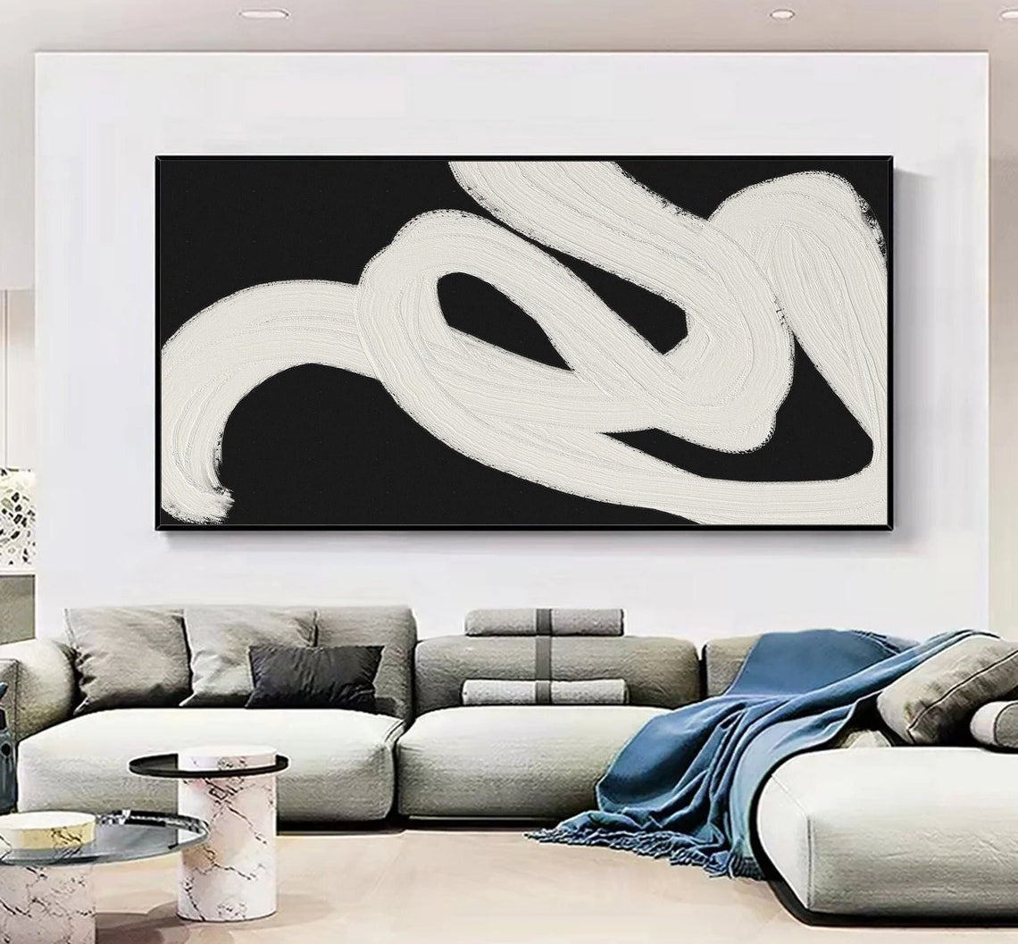 Monochrome Elegance Canvas