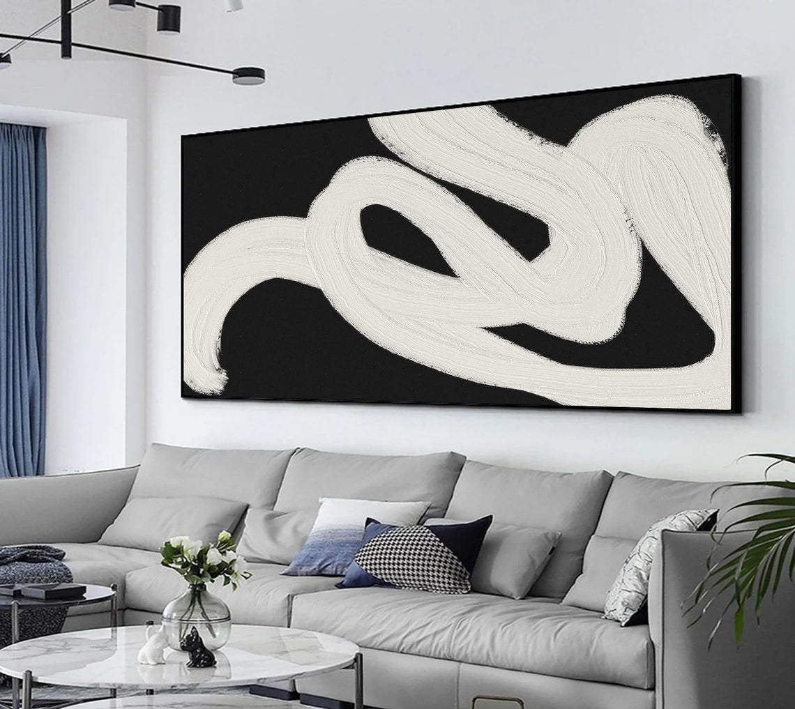 Monochrome Elegance Canvas
