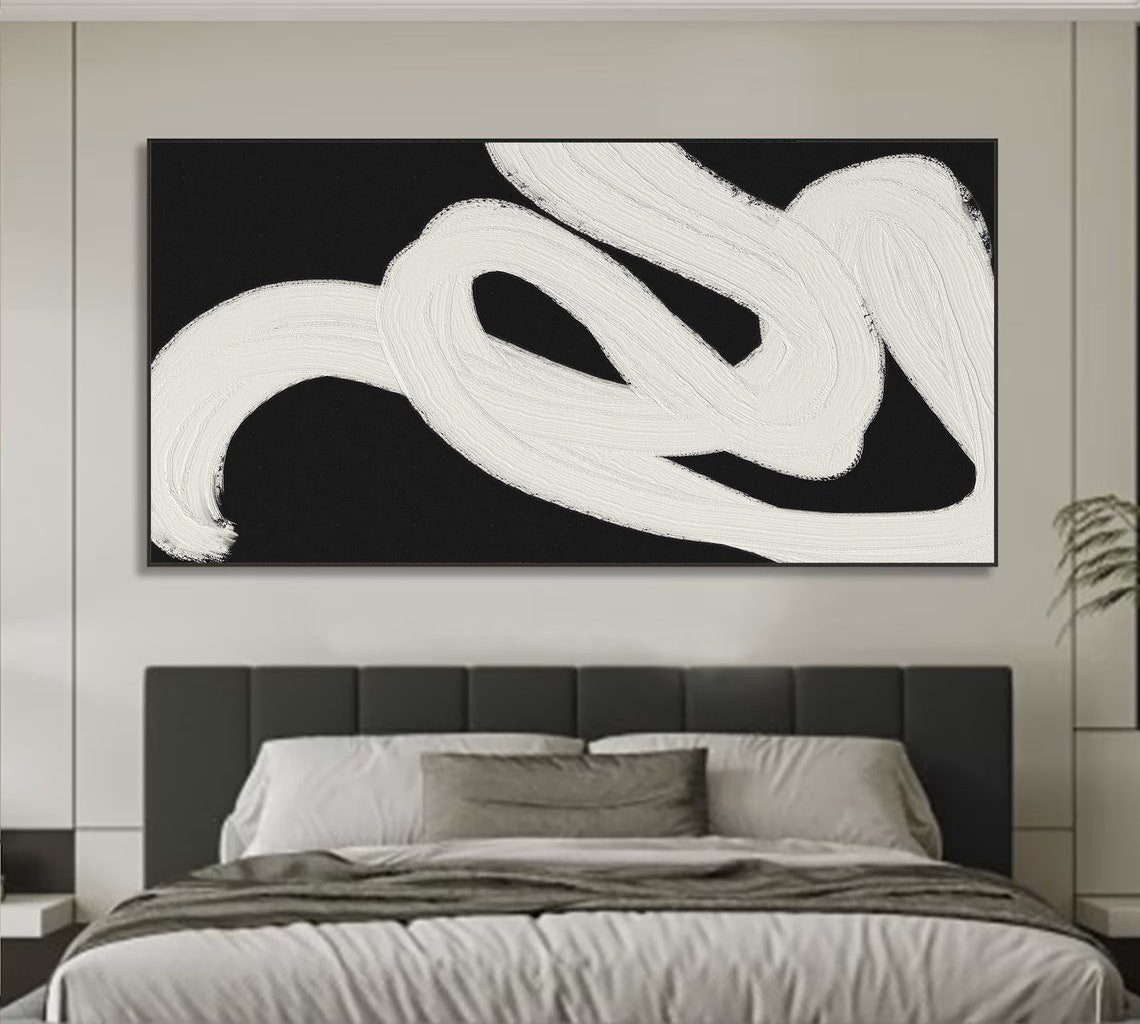 Monochrome Elegance Canvas