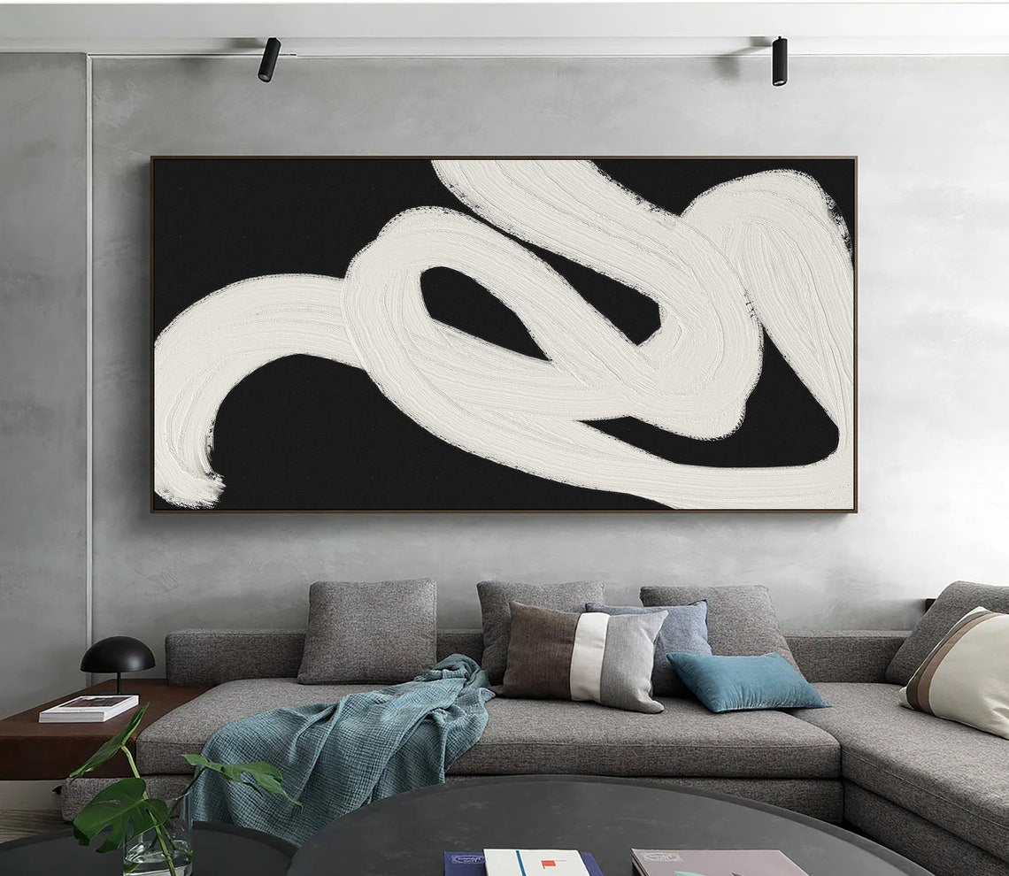 Monochrome Elegance Canvas