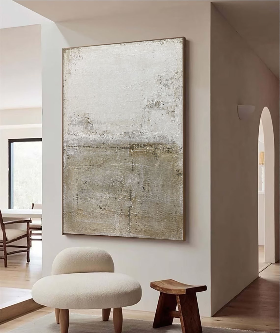 Zenith Abstract – Wabi Sabi Minimalist Wall Art