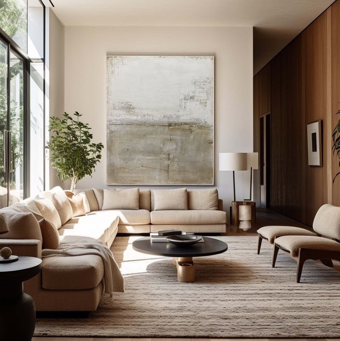 Zenith Abstract – Wabi Sabi Minimalist Wall Art