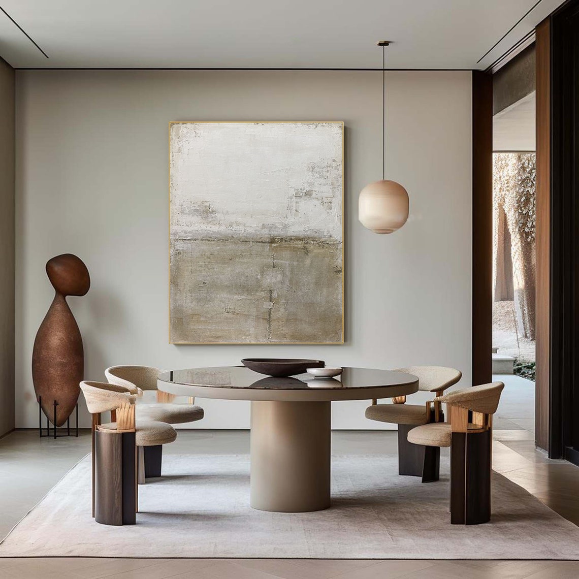 Zenith Abstract – Wabi Sabi Minimalist Wall Art