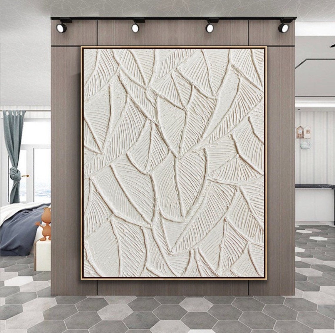 Botanical Bas-Relief Duo