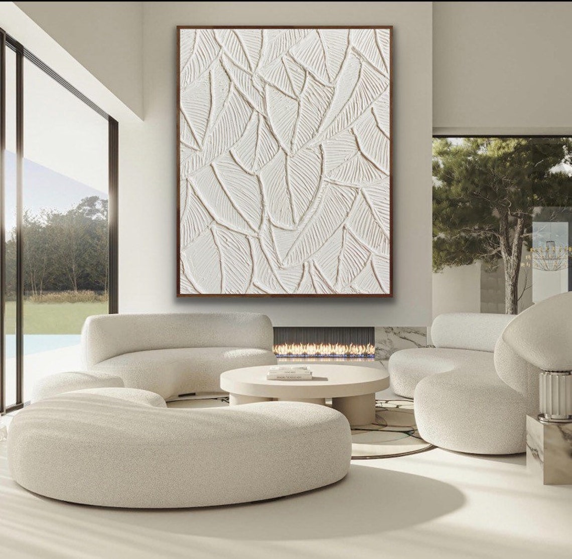 Botanical Bas-Relief Duo