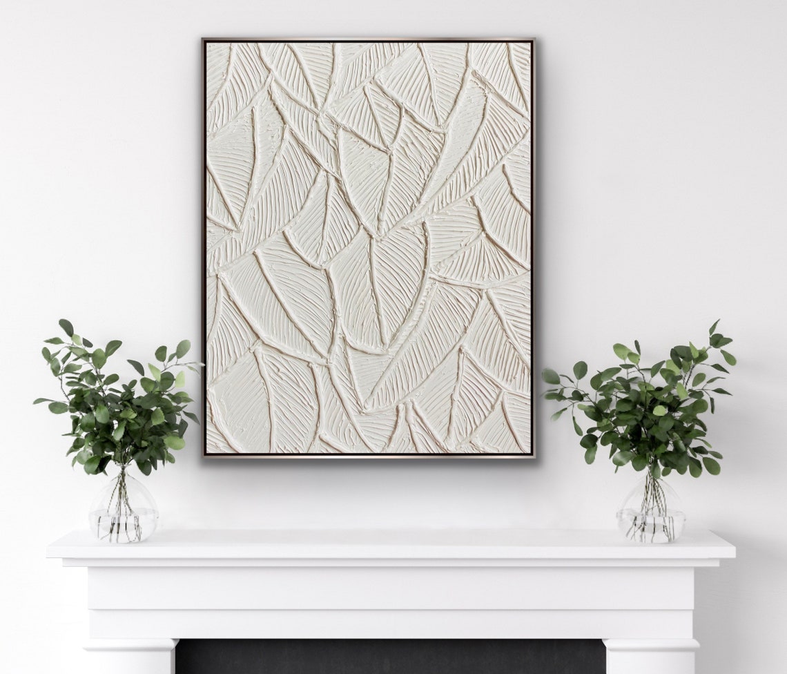 Botanical Bas-Relief Duo