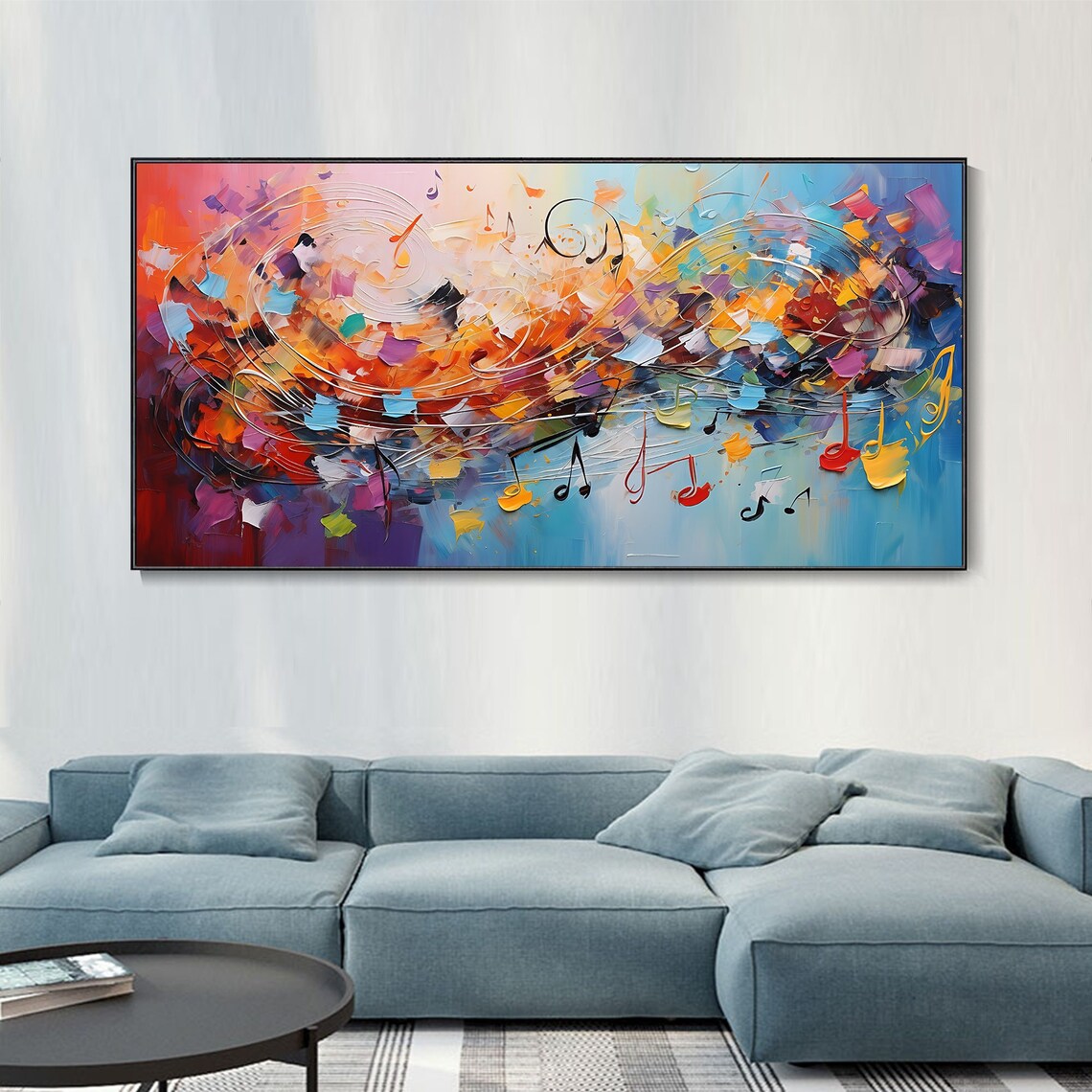 Symphony of Colors Canvas