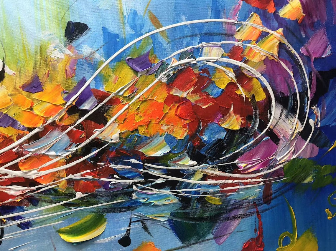 Symphony of Colors Canvas
