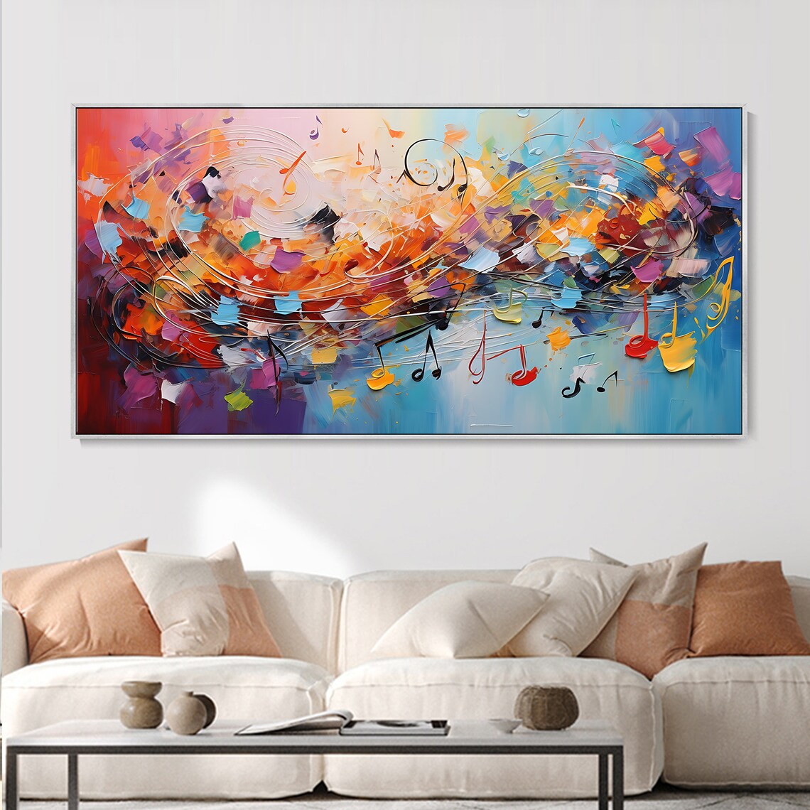 Symphony of Colors Canvas