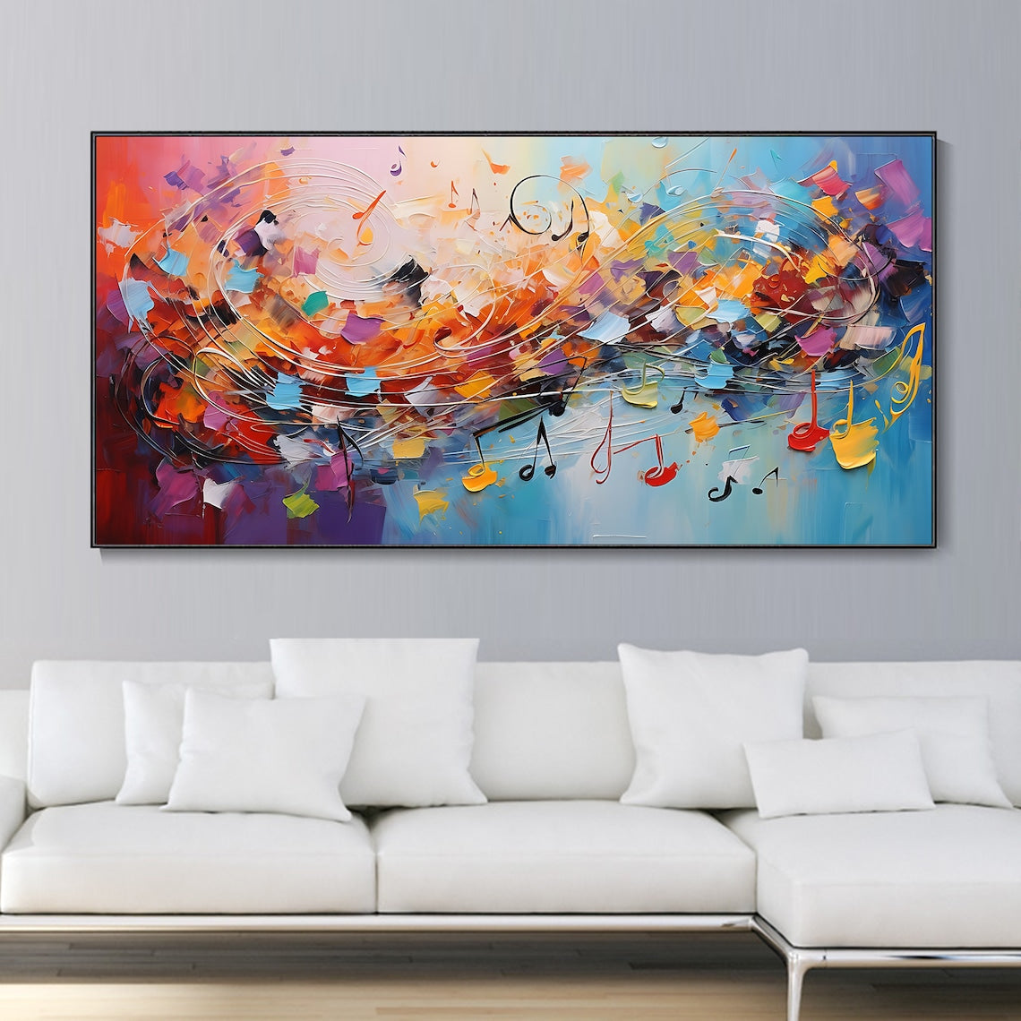 Symphony of Colors Canvas