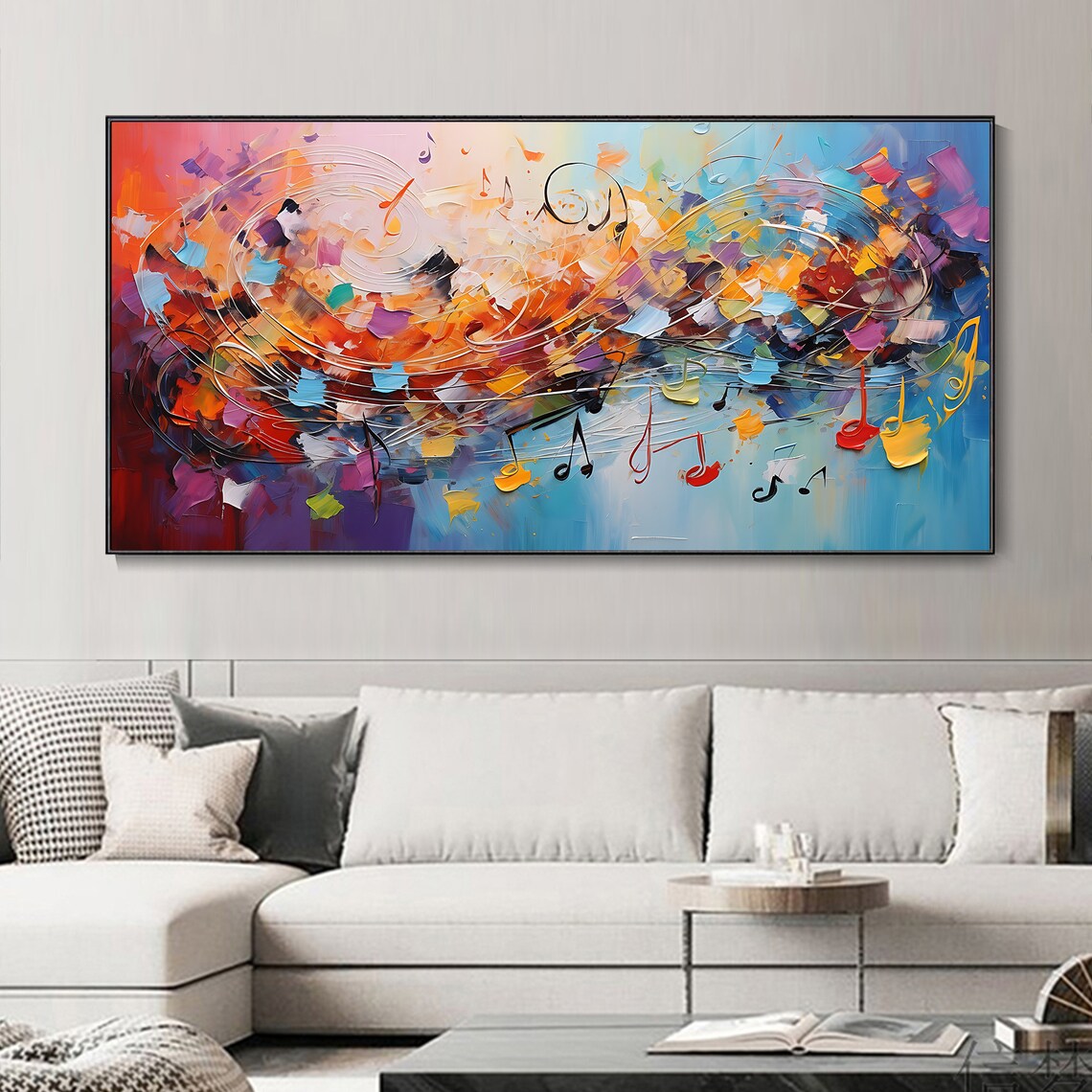 Symphony of Colors Canvas