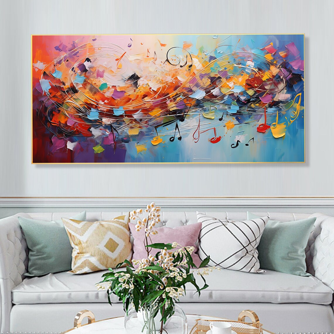 Symphony of Colors Canvas