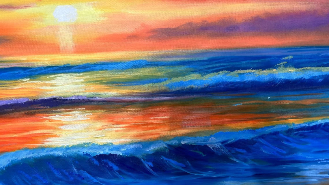 Sunset Serenade Canvas