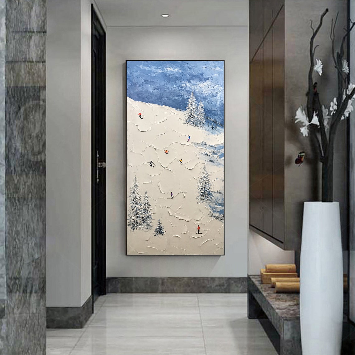 Winter's Silent Ascent