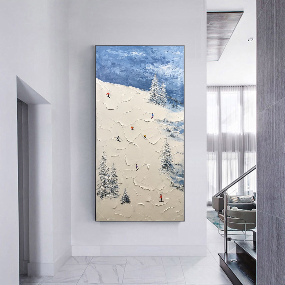 Winter's Silent Ascent