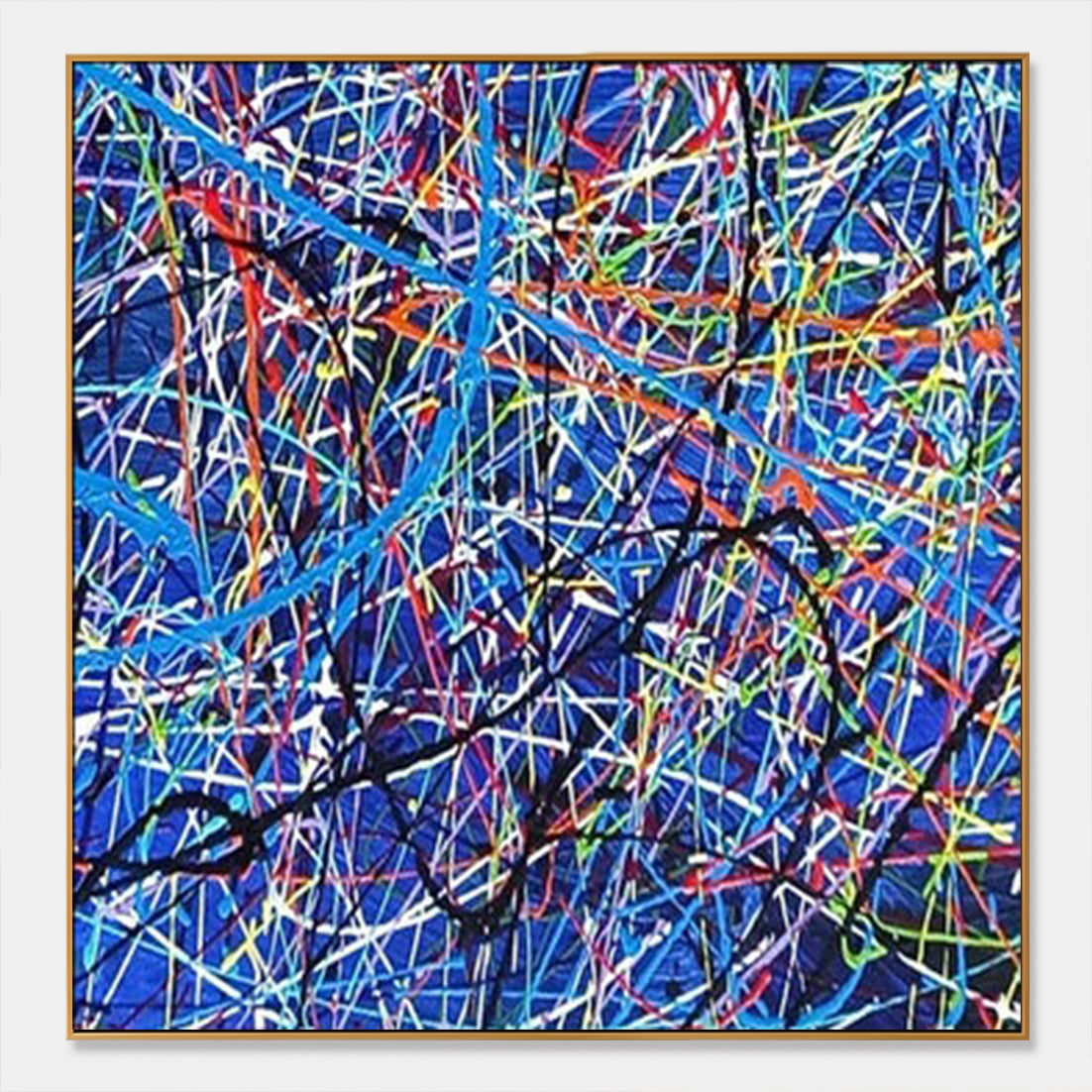 A Journey in Time – Colorful Abstract Wall Art