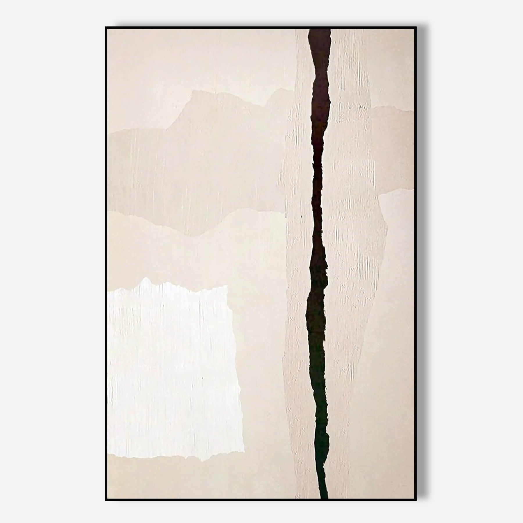 Serene Rift: Abstract Elegance