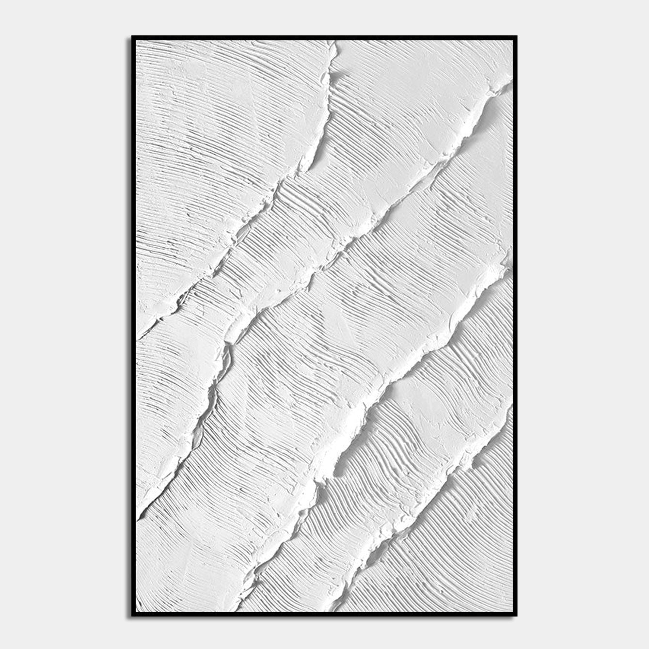 Abstract Ripple Texture Canvas Art