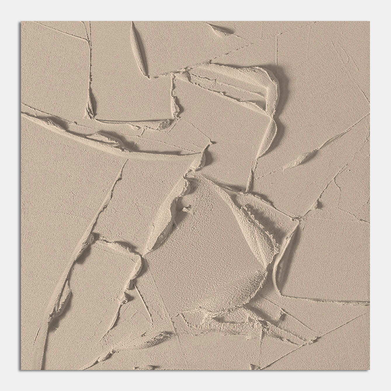 Desert Mirage: Textured Abstract