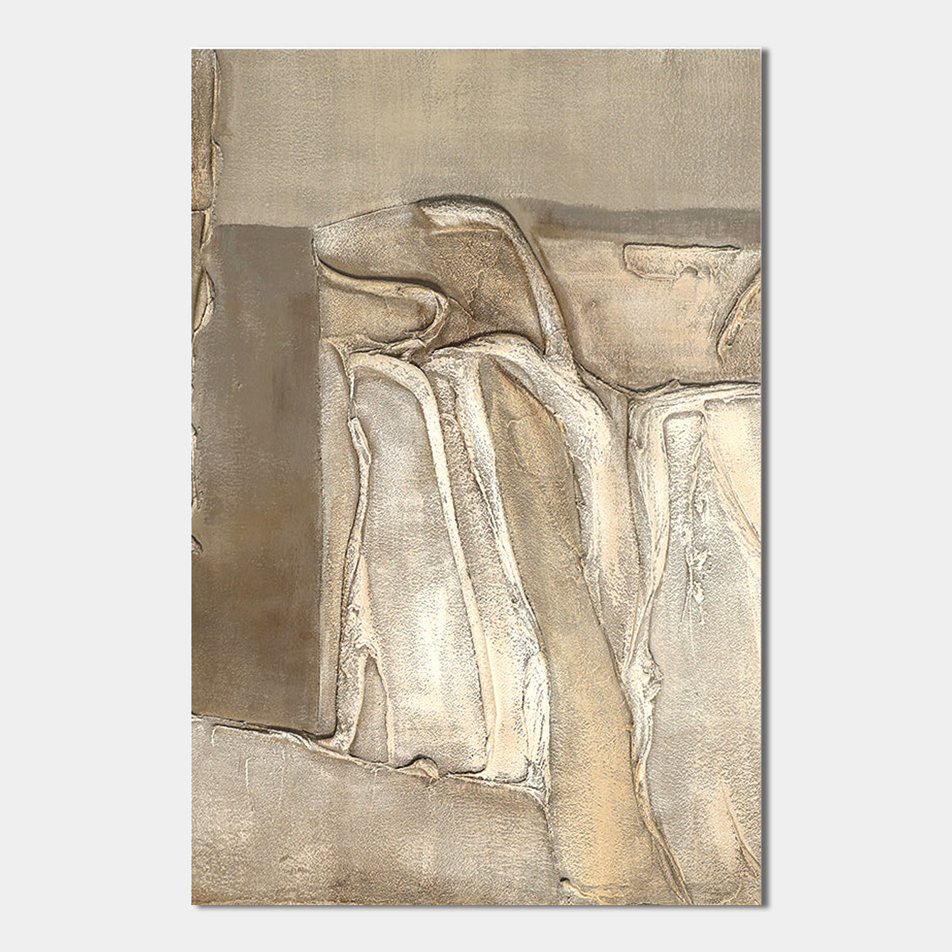 Earthy Textured Abstract Elegance