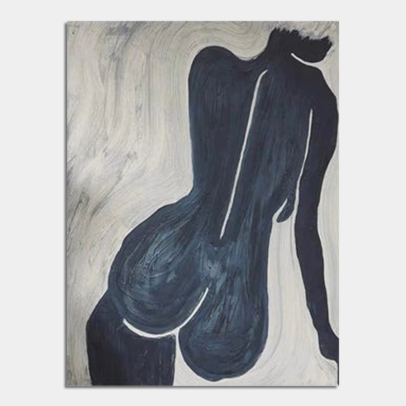 Figure - Abstract Art Figure Painting