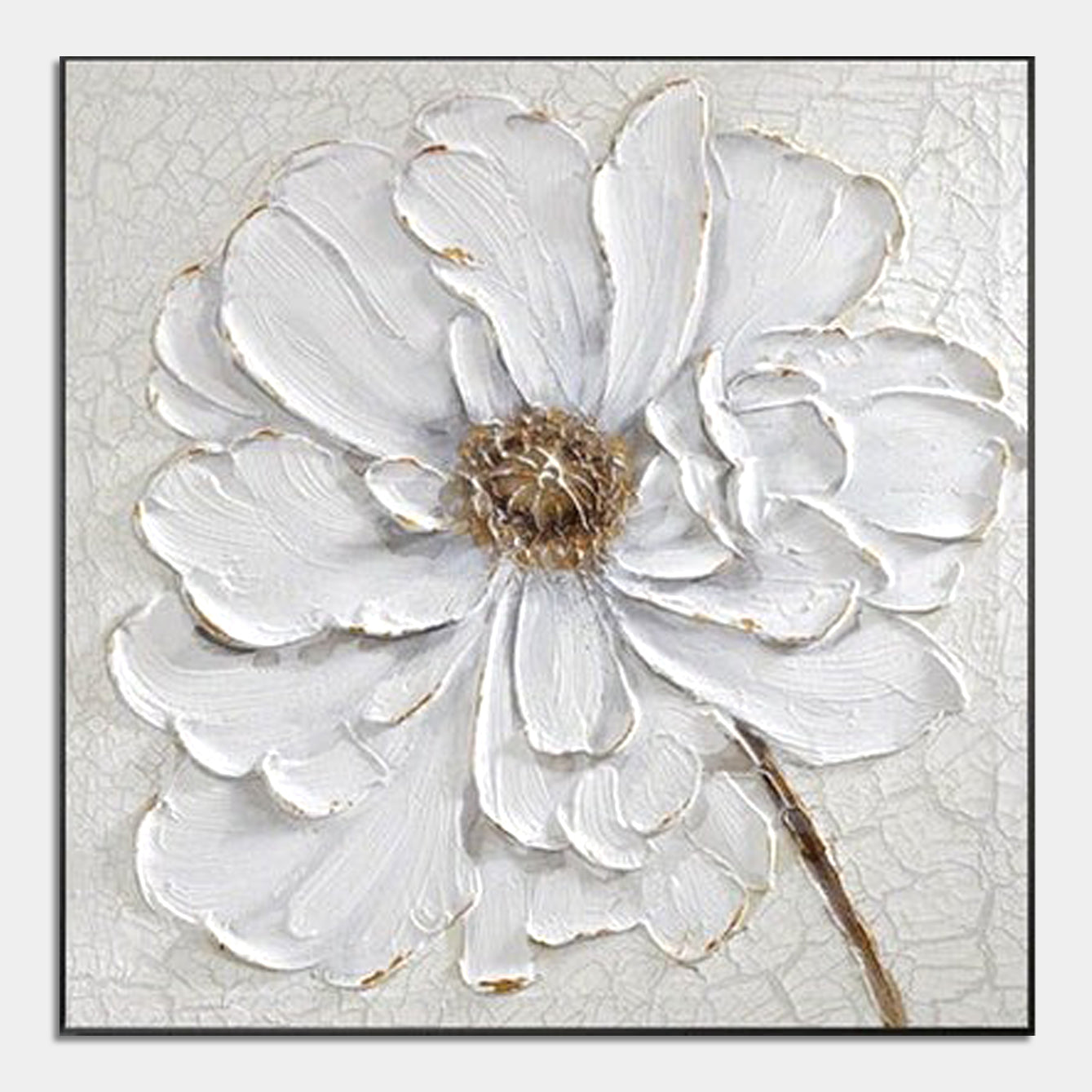 Gilded Petal Elegance